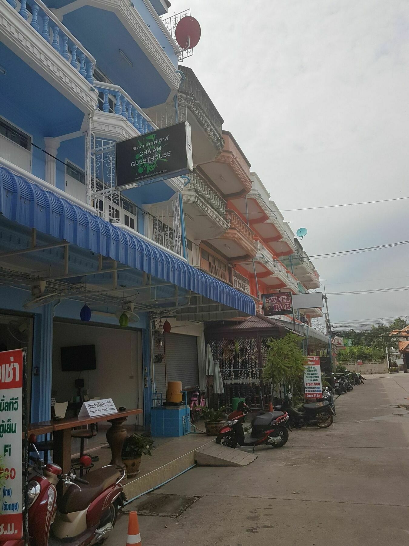Chaam Guesthouse Cha-Am Exterior photo